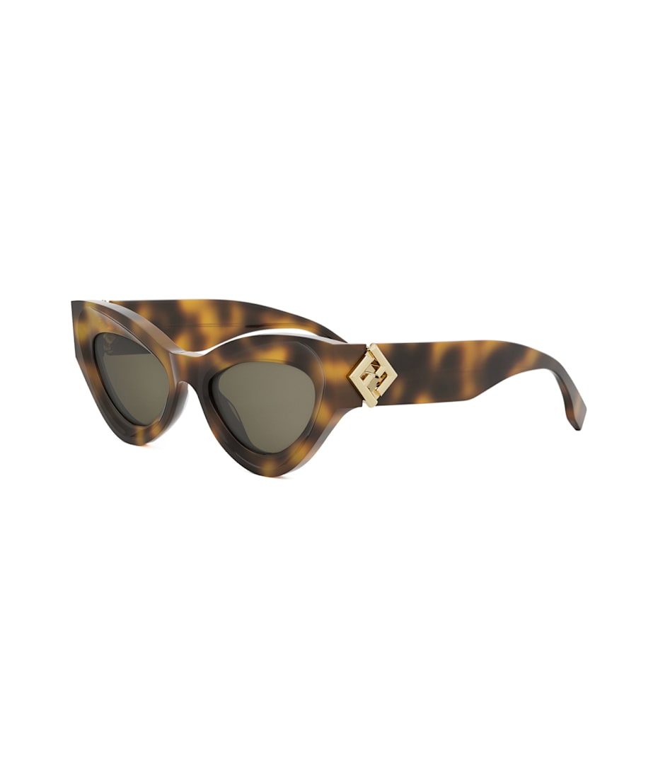 Fendi Eyewear Fe40146i 53n Havana Sunglasses italist, ALWAYS