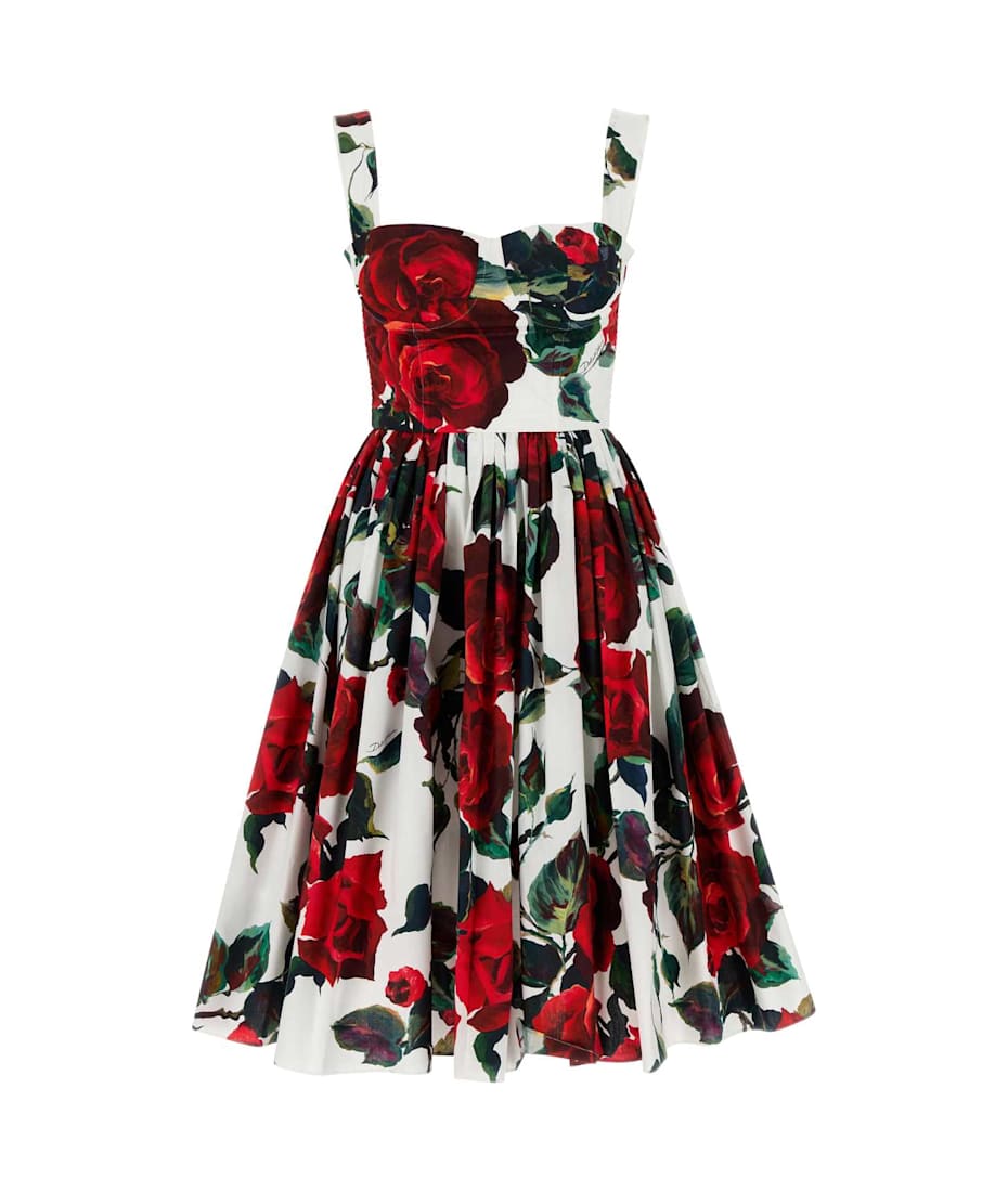 Dolce & Gabbana Printed Poplin Dress | italist