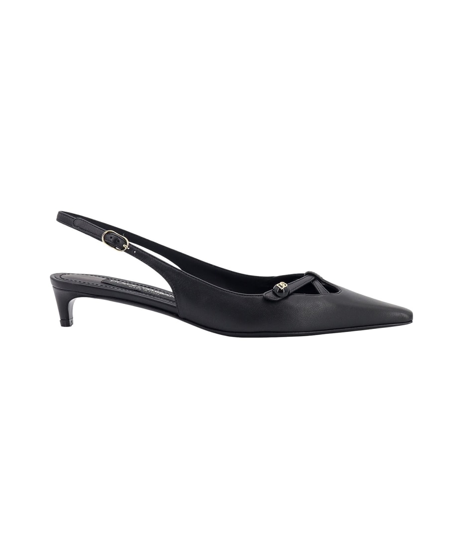 パンプス Dolce & Gabbana Slingbacks With `Dg` Logo Dolce & Gabbana Dg Logo Slingback | italist