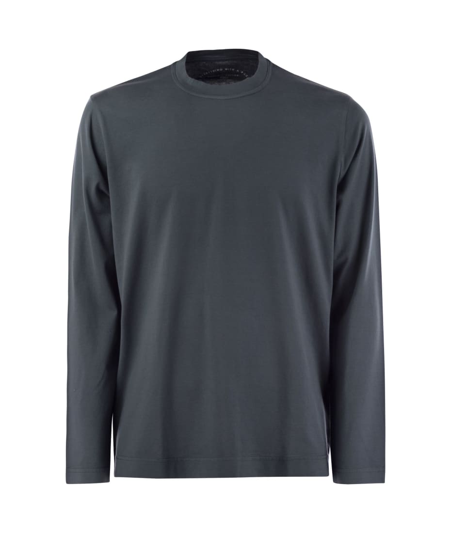 Fedeli Giza Cotton Crew-neck T-shirt | italist