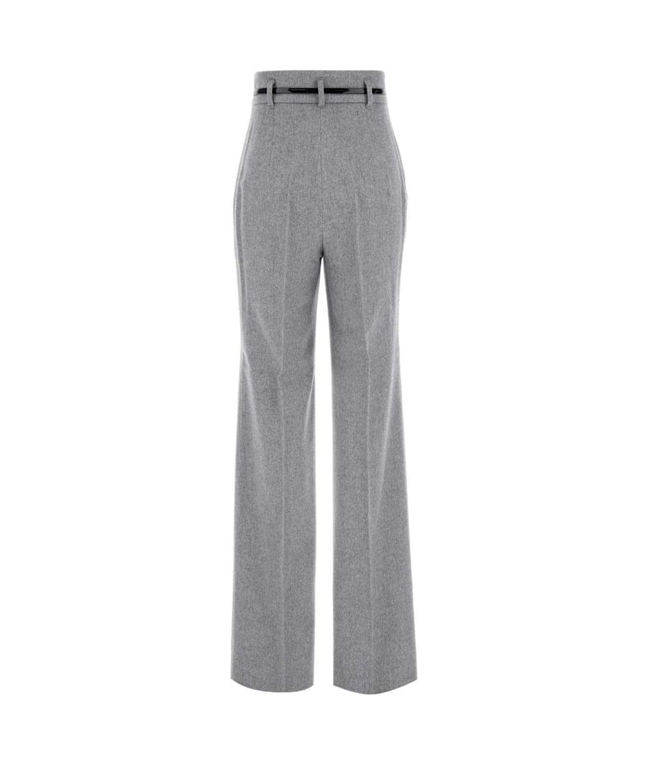 【送料&関税込】Max Mara Studio Ieti Long Trouser Long cady trousers, white | 