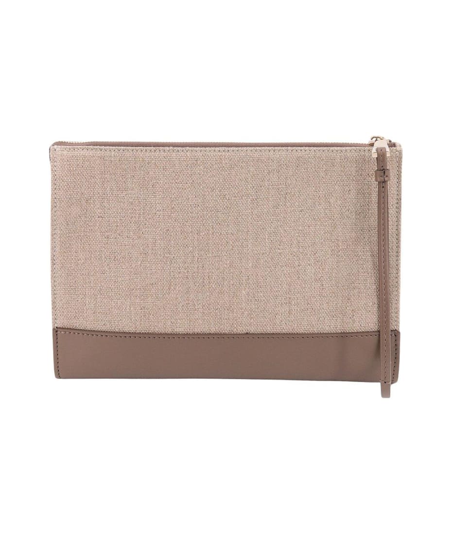 【送料&関税込】ChloAC Two-tone Zipped Clutch Bag Chloé Two-tone Zipped Clutch Bag | italist