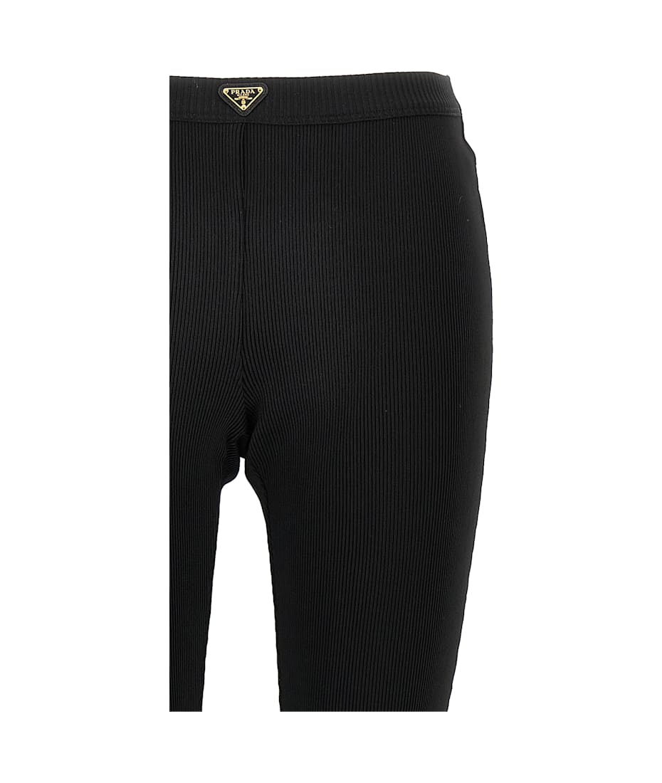 パンツ PRADA Ribbed pants Prada Ribbed Knit Cotton Pants | Saks Fifth Avenue