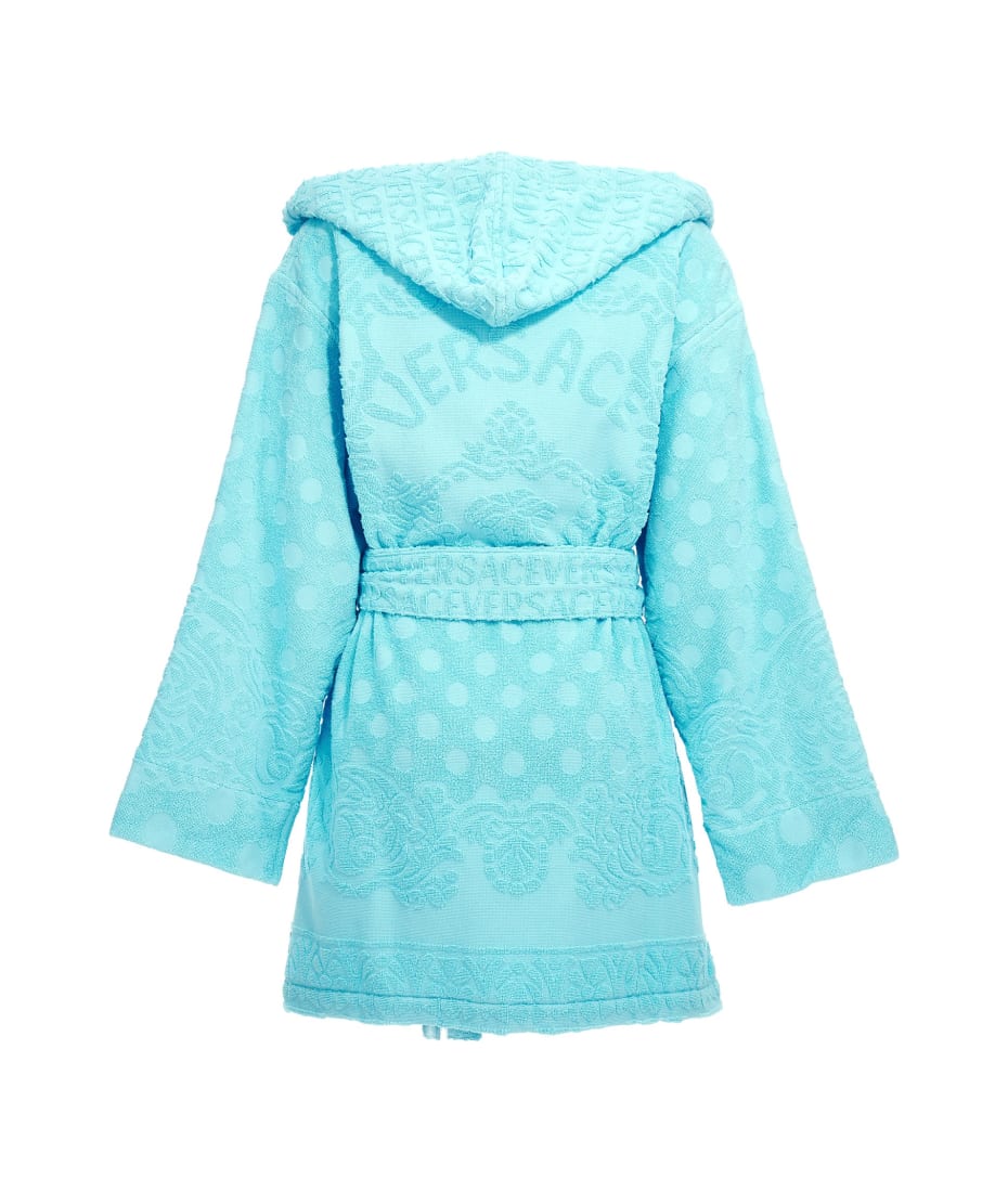 インナー・ルームウェアその他 VERSACE La Vacanza capsule bathrobe Versace Seashell Baroque Polka Dot' La Vacanza Capsule