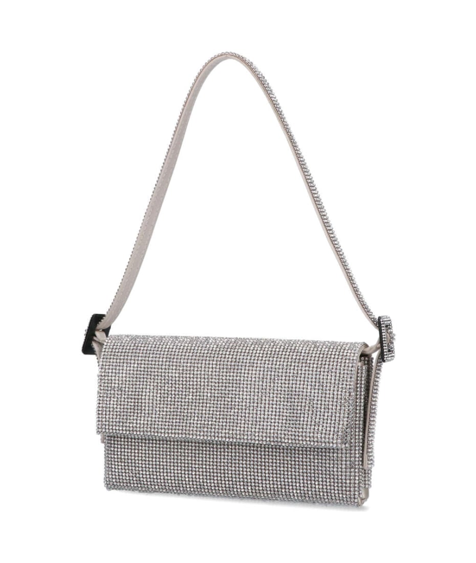 ショルダーバッグ・ポシェット BENEDETTA BRUZZICHES Woman Shoulder bag Silver FW23064 019 Buy Benedetta Bruzziches Silver Joy Shoulder Bag in Crystal