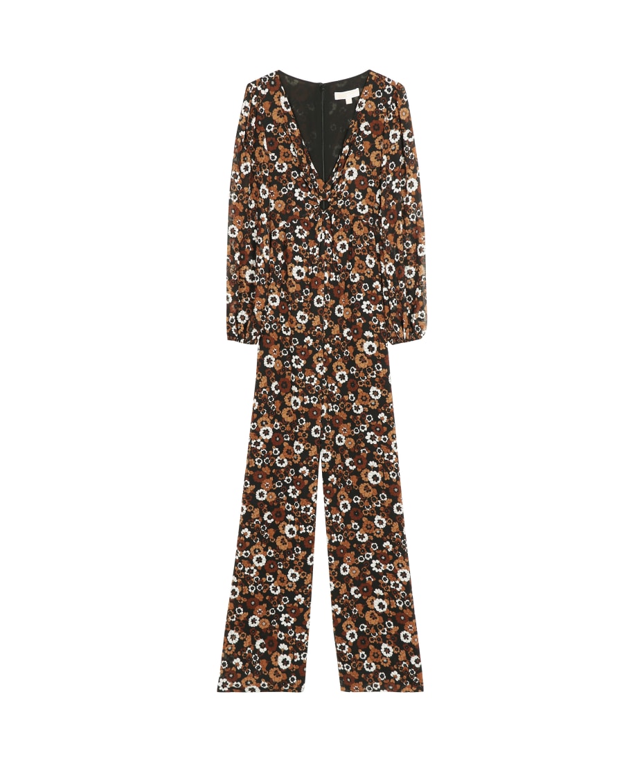 MICHAEL Michael Kors Printed Crepe Jumpsuit | italist, ALWAYS LIKE A SALE