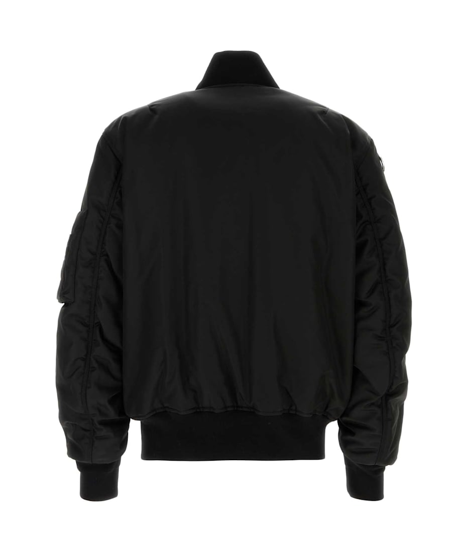 Gucci Black Nylon Bomber Jacket | italist