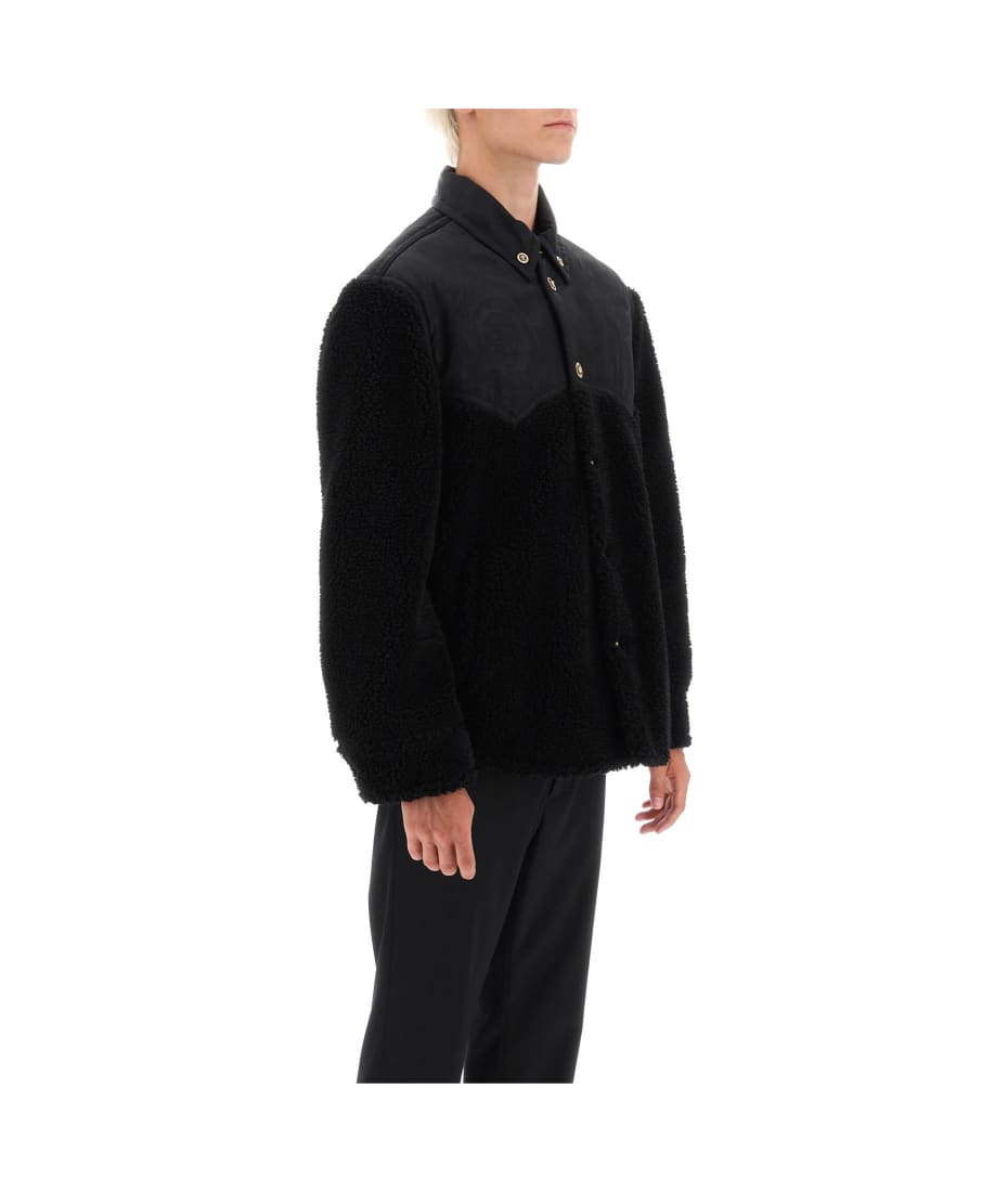 Versace Barocco Silhouette Blouson Jacket