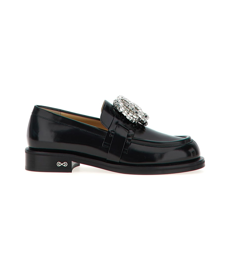 ローファー・オックスフォード MACH & MACH 'Galaxy Black' loafers (PF24S0743030CLF BLK) Mach & Mach 'galaxy Black' Loafers | italist