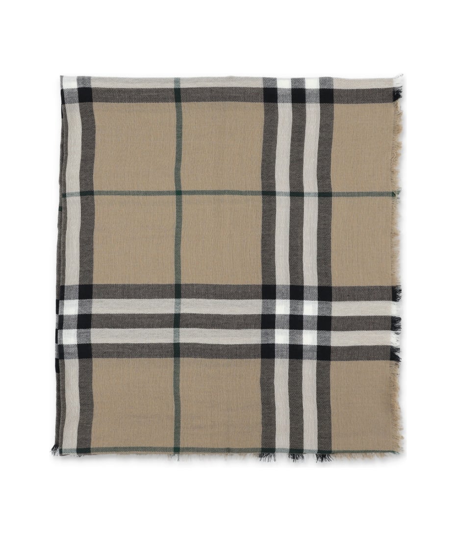 Burberry London Mu Giant Check Scarf italist