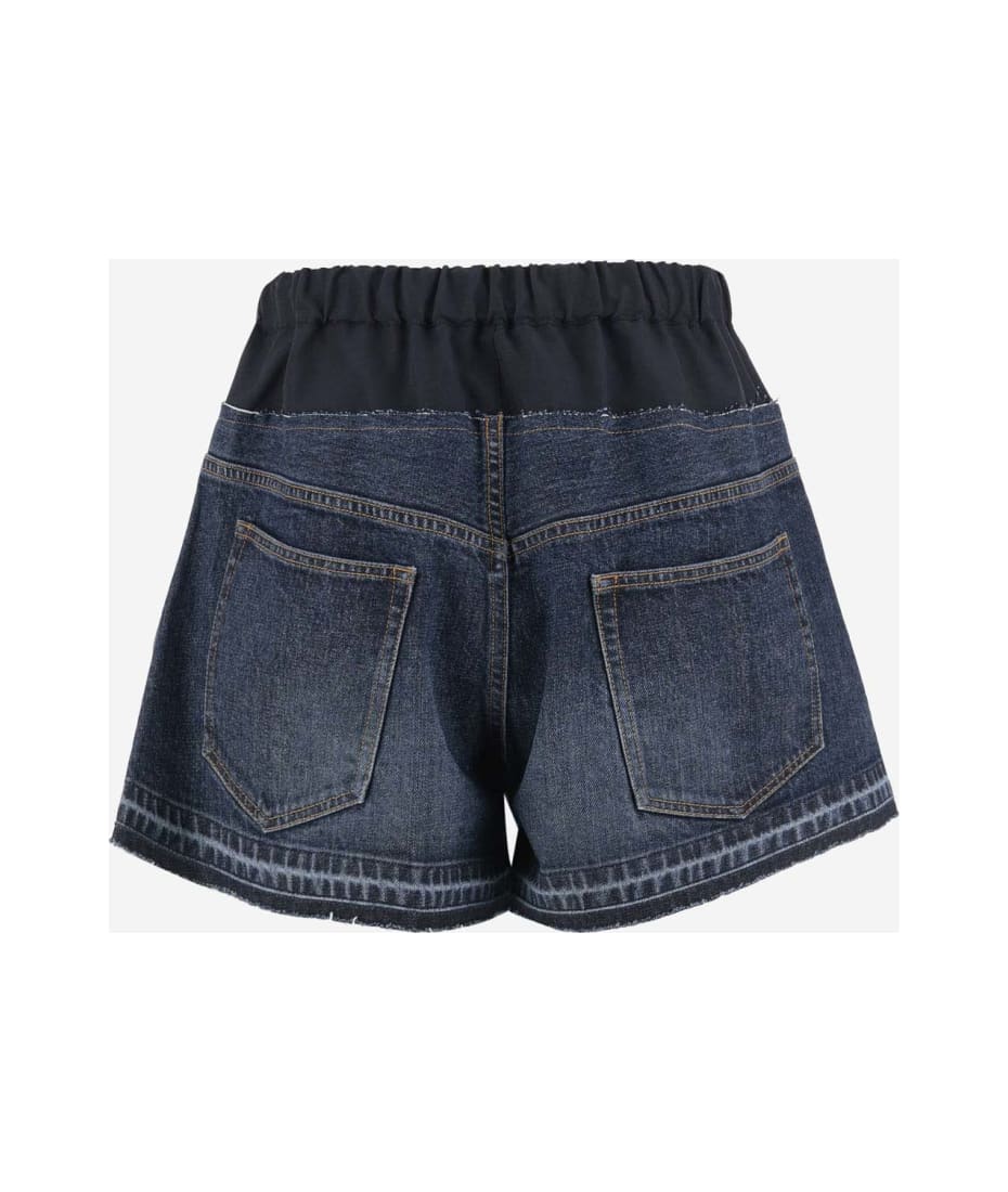 sacai 2024SS Indigo Denim Short Pants
