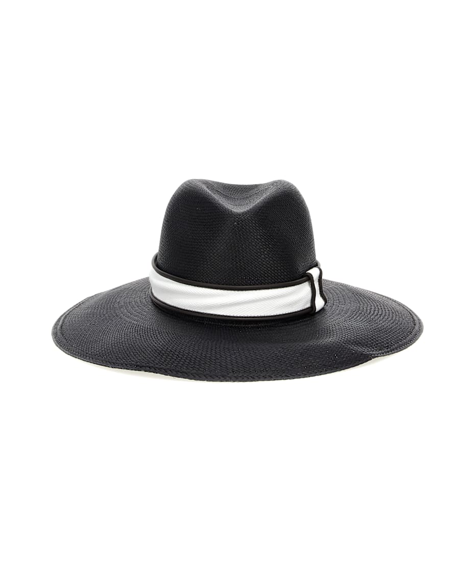 ストローハット BRUNELLO CUCINELLI Fedora straw Brunello Cucinelli Straw Fedora with Band and Monili | Saks