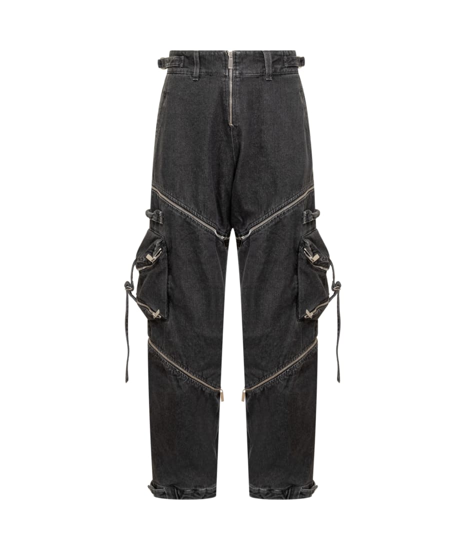 人気新品入荷 Off-White Zip Denim Cargo Pants | italist パンツ