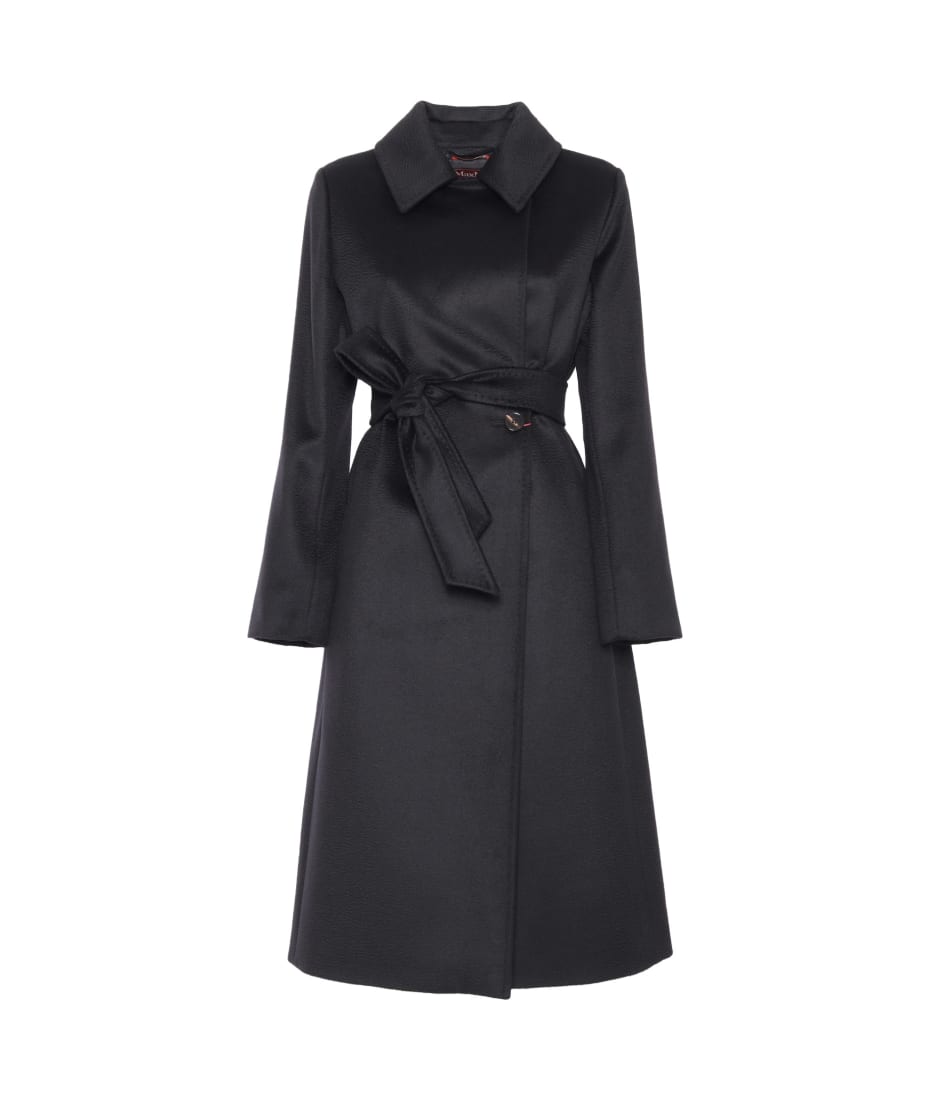 コート Max Mara Studio BCOLLAG COAT Max Mara Studio Bcollag Black Coat | italist