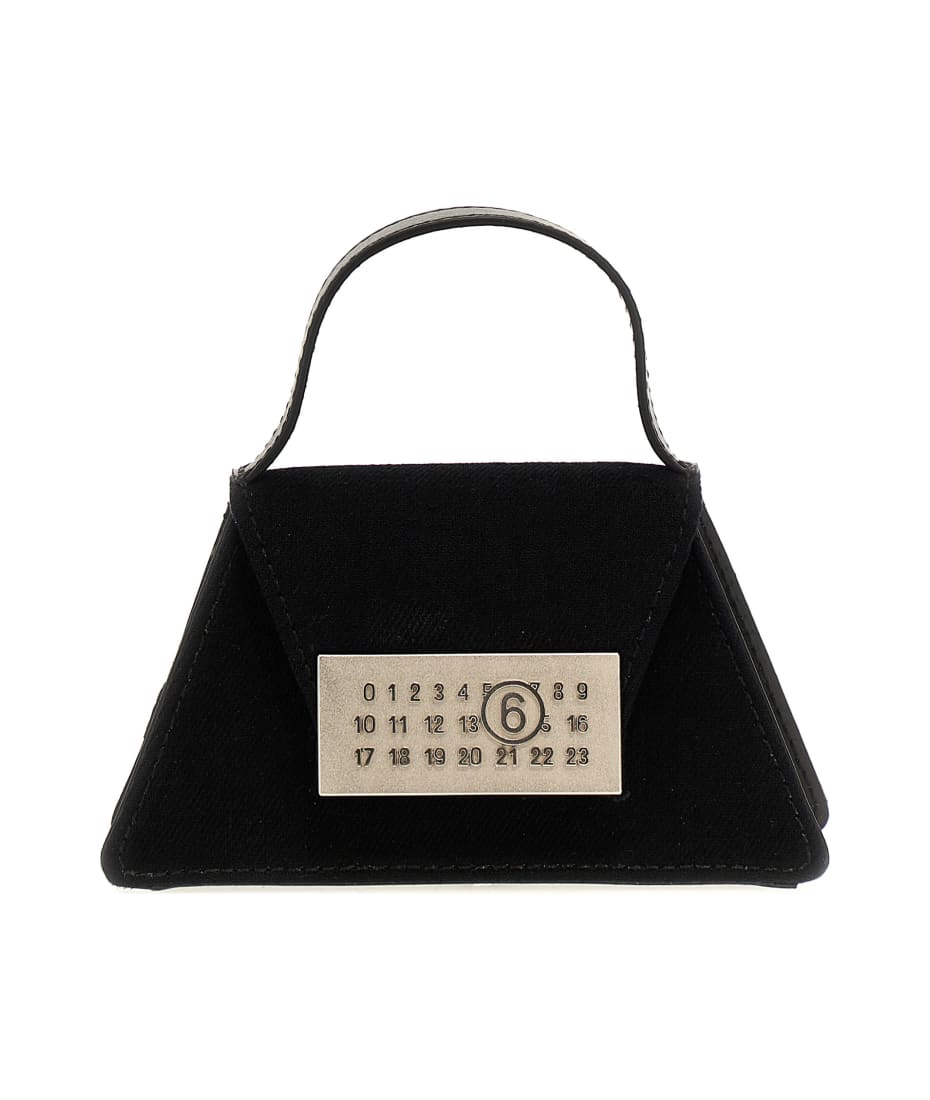 【MM6】Numeric バッグ ミニ MM6 Maison Margiela Numeric ショルダーバッグ ミニ | ブラック