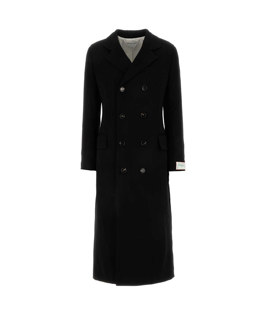 コート BOTTEGA VENETA BLACK JERSEY COAT Bottega Veneta Black Jersey Coat | italist