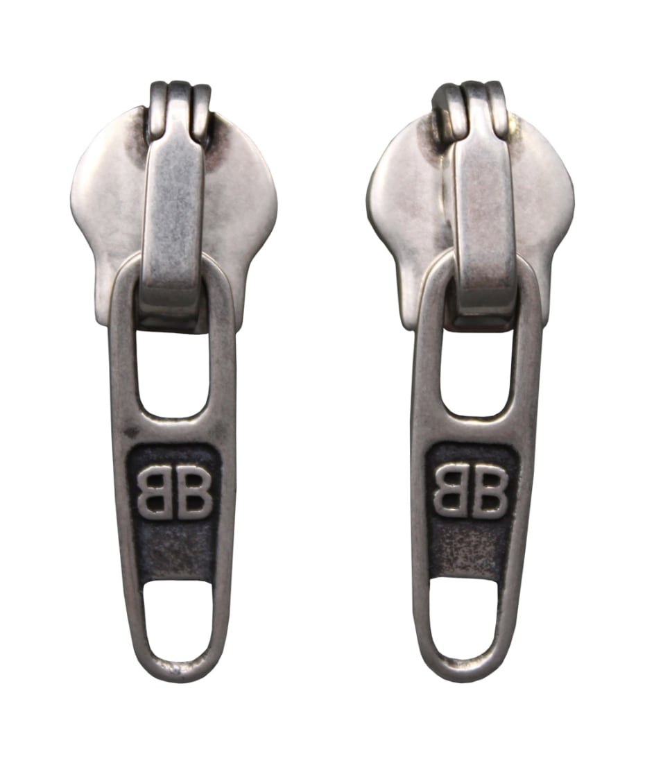 Balenciaga Zip-up Xs Earrings | italist