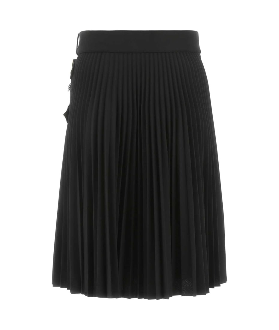 スカート BURBERRY Black Stretch Polyester Blend Skirt Burberry Black Stretch Polyester Blend Skirt | italist