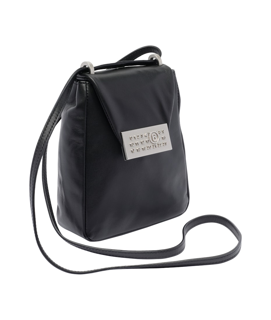 MM6 Maison Margiela Small Numeric Logo Crossbody Bag MM6 Maison Margiela Small Numeric Logo Crossbody Bag