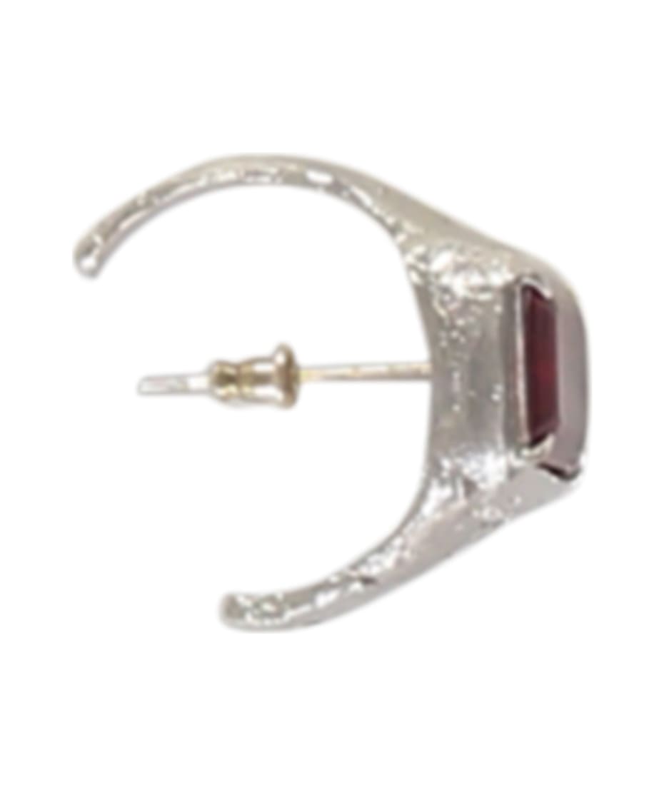 AMBUSH Brass Earring - silver