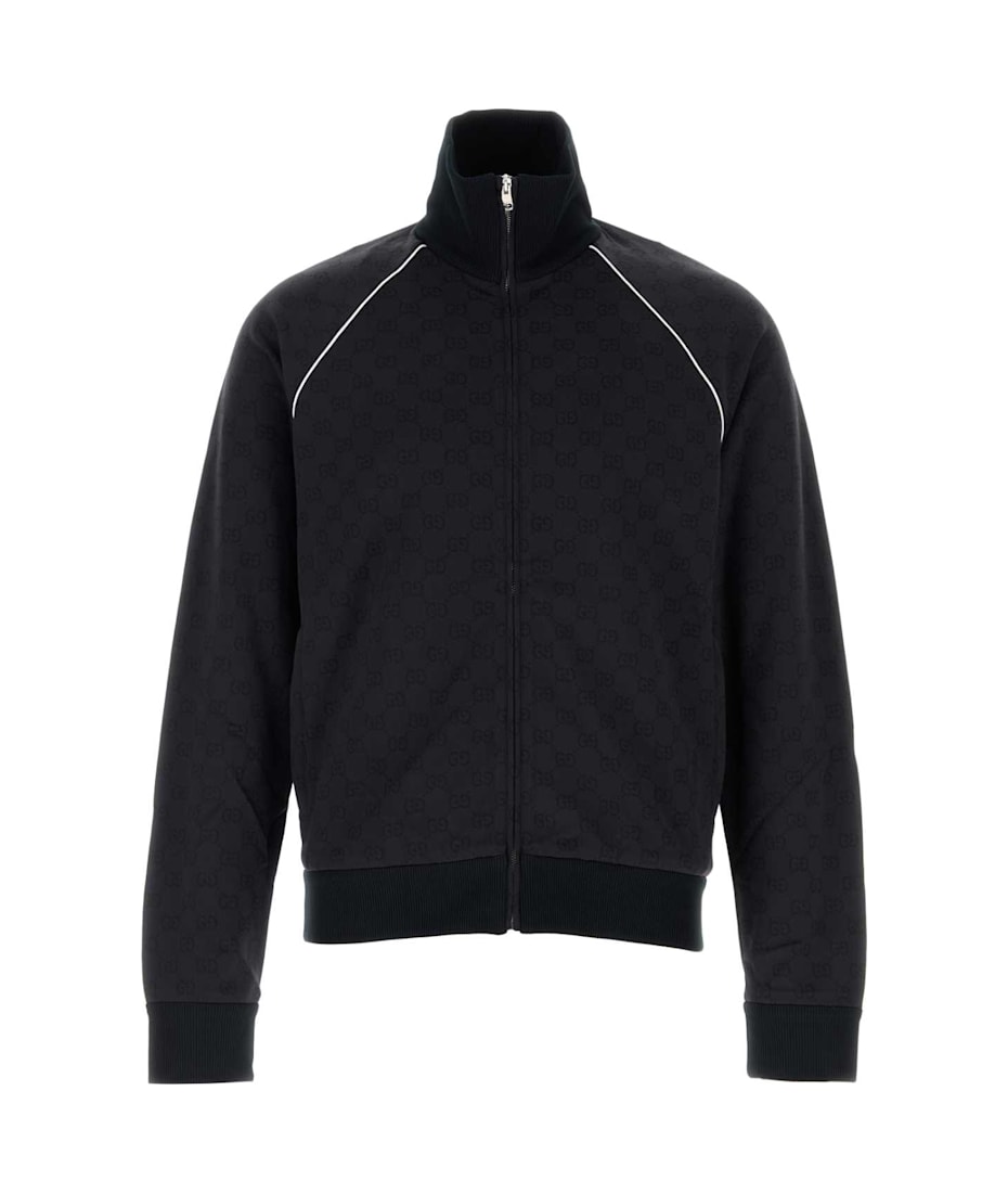 スウェット・トレーナー Gucci Embroidered Nylon Blend Sweatshirt Gucci Embroidered Nylon Blend Sweatshirt | italist