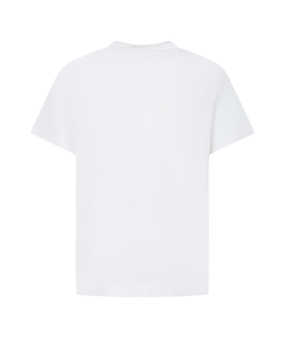 Lanvin White T-shirt For Kids With Logo | italist