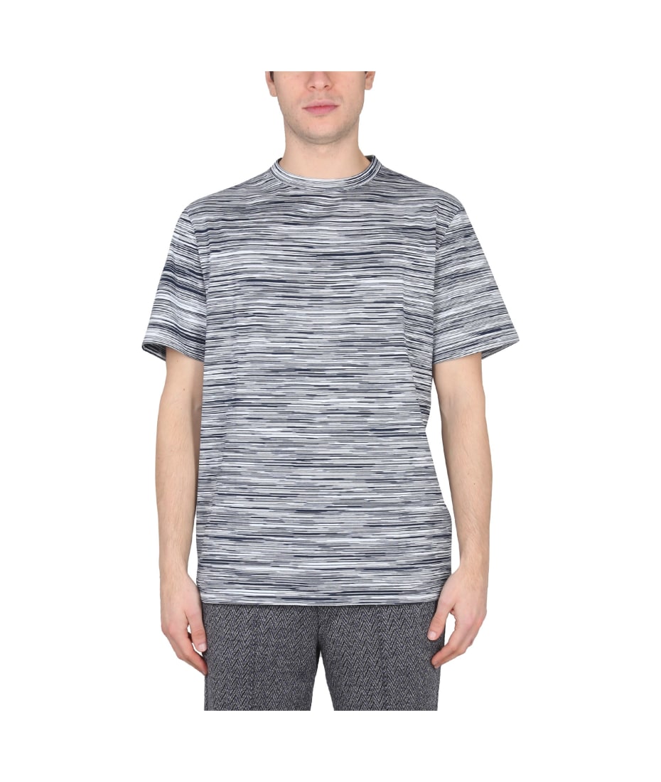 Tシャツ・カットソー MISSONI Embroidered cotton t-shirt (UC22SL01BJ0001 F703I) Missoni Embroidered Cotton T-shirt | italist