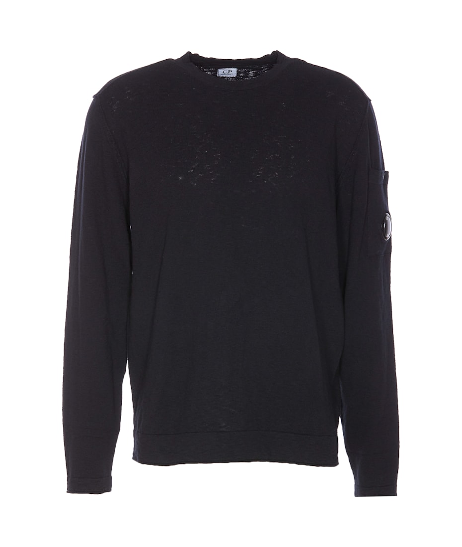 スウェット・トレーナー C.P. COMPANY GOGGLE LOGO SWEATER CP COMPANY | Boys' Logo Crew-neck Sweatshirt | Crew Sweaters