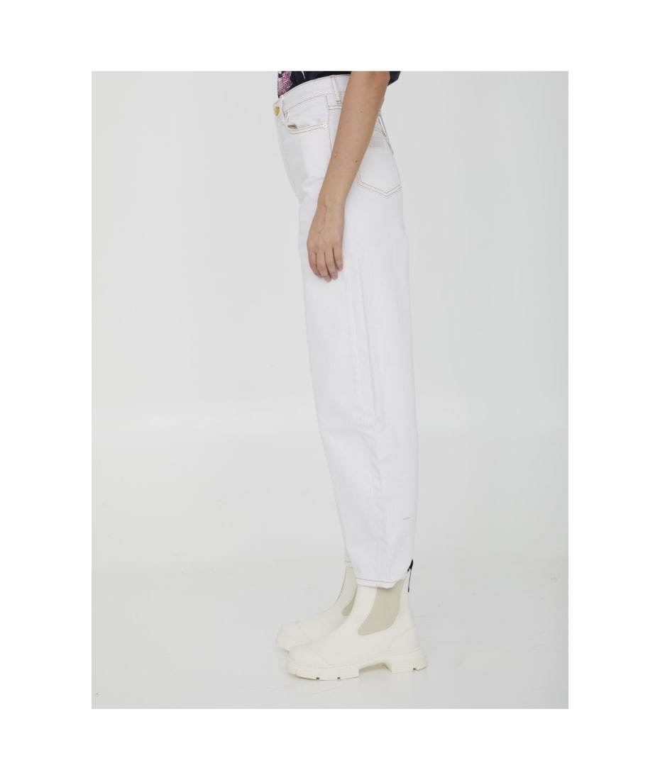 ★Ganni★ STERI DENIM PANTS BRIGHT WHITE J1177151 J1177151SS Ganni Stary Jeans - Bright White | Garmentory