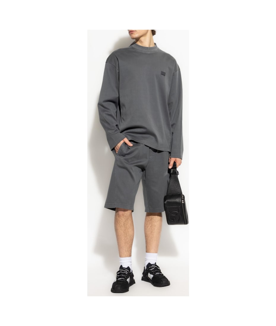 【送料&関税込】Dolce & Gabbana Grey Cotton Shorts Dolce & Gabbana Cotton Shorts | italist
