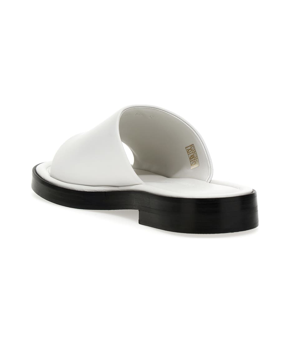 サンダル・ミュール FERRAGAMO SS23 'Giunone sandals (0761843 BIANCOOTTICO) Ferragamo 'giunone Sandals | italist