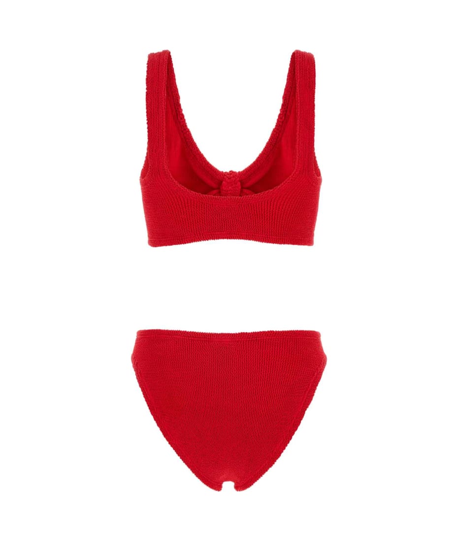 Hunza g red bikini deals