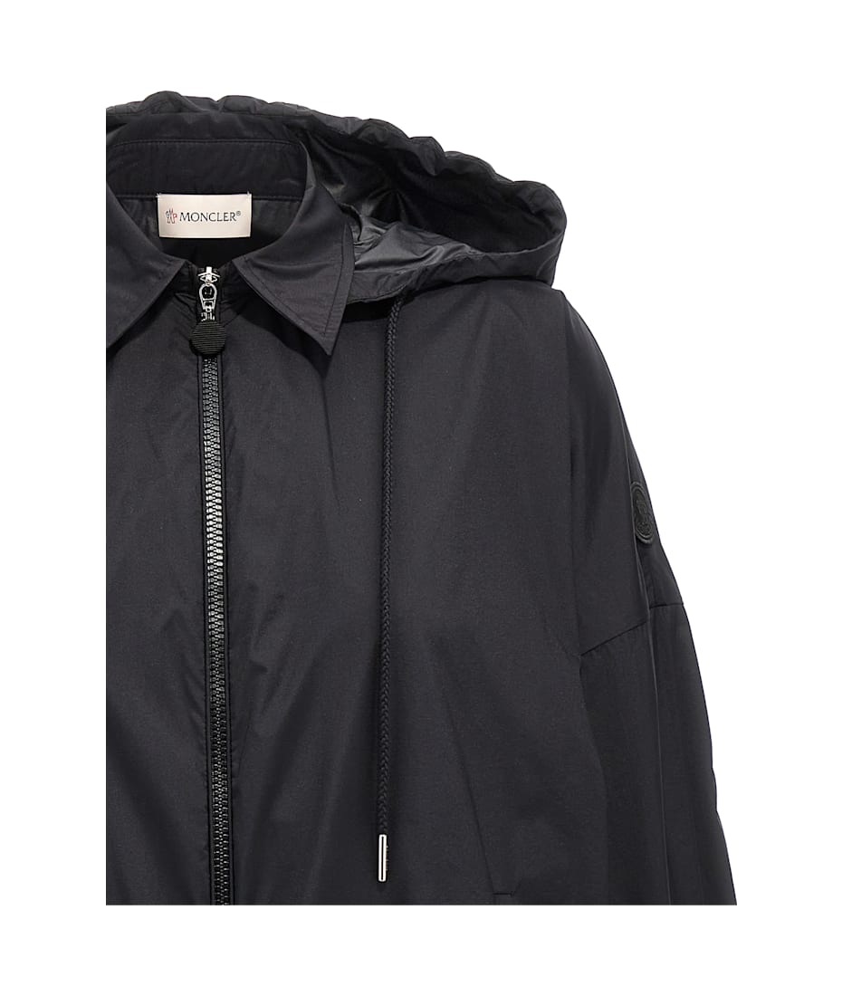 アウターその他 MONCLER SS25 Ruffled windbreaker (K10932F00013596TM 999) Moncler Ruffled Windbreaker | italist
