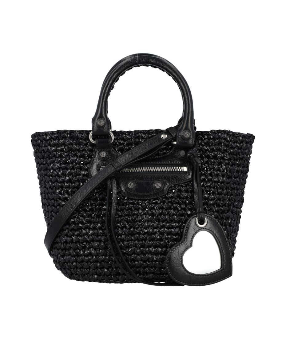 VIP【送料関税込】BALENCIAGA LE CAGOLE PANIER SMALL TOTE Balenciaga Small Le Cagole Panier Tote Bag | Pink | FARFETCH