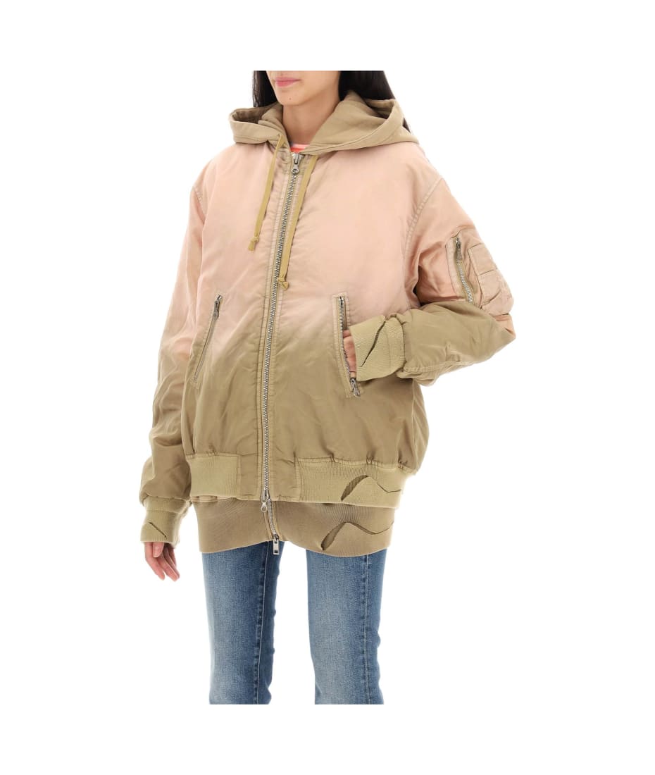 関税・送料込 DIESEL G-Kamila layered bomber ジャケット 関税・送料込 DIESEL G-Kamila layered bomber ジャケット