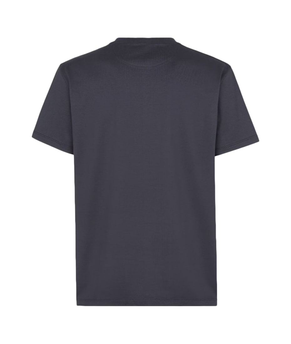 【関税&送料込】Fendi Cotton Blend Embroidered T-Shirt With FY1257APM4F0QG0_01