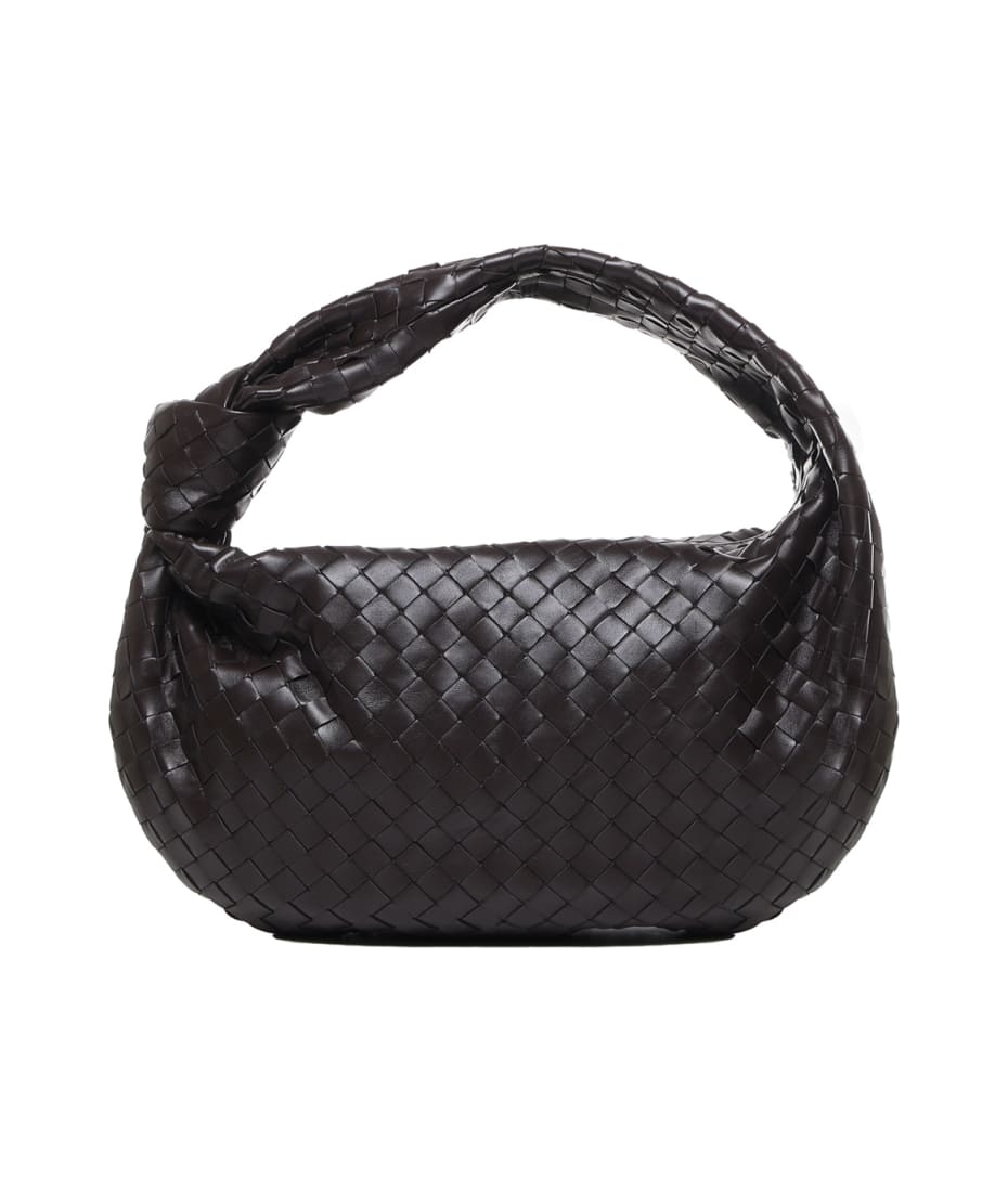 Bottega Veneta Mini Crossbody Bag in Fondant & Gold