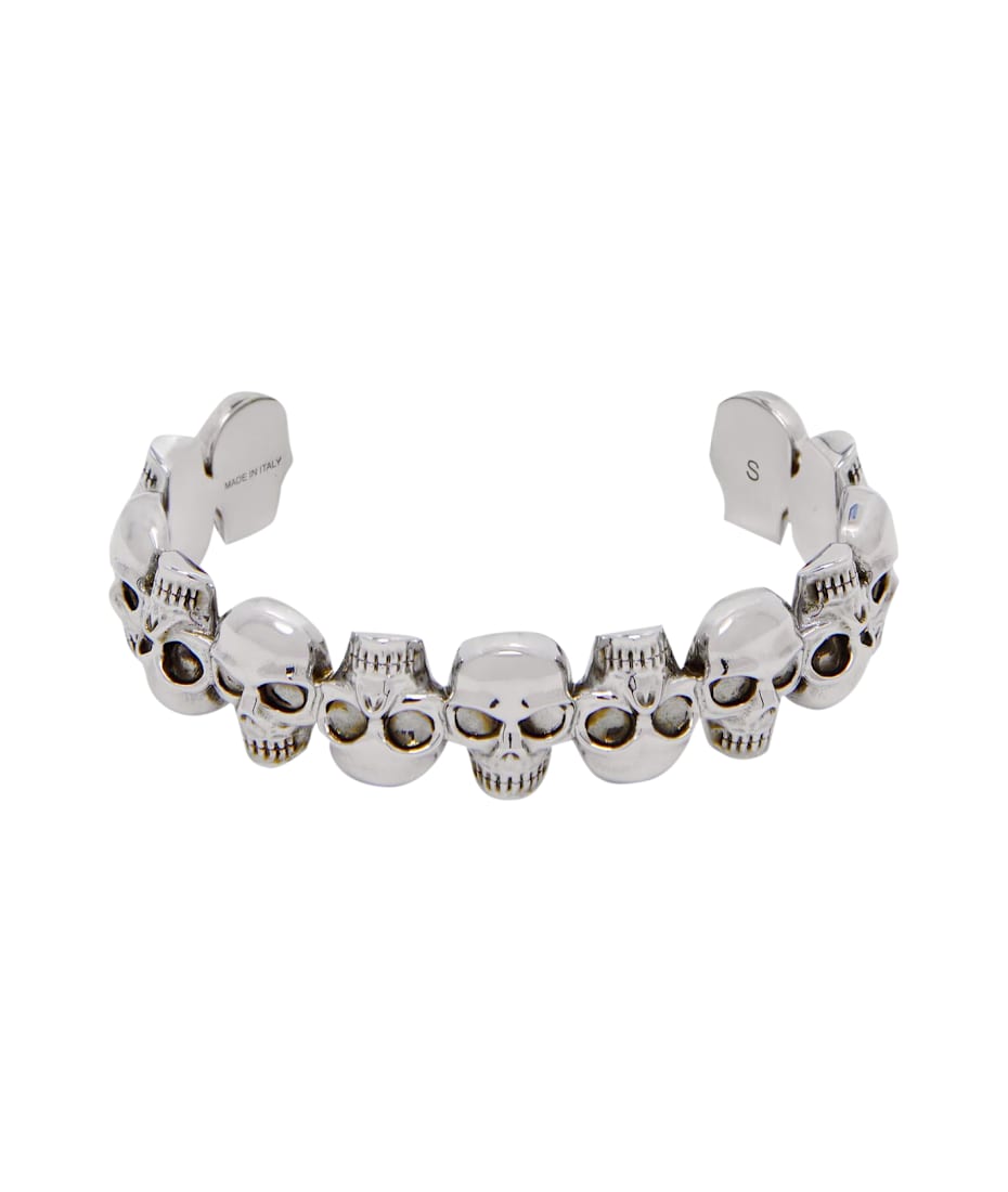Multiskull Bangle Bracelet - Main Image