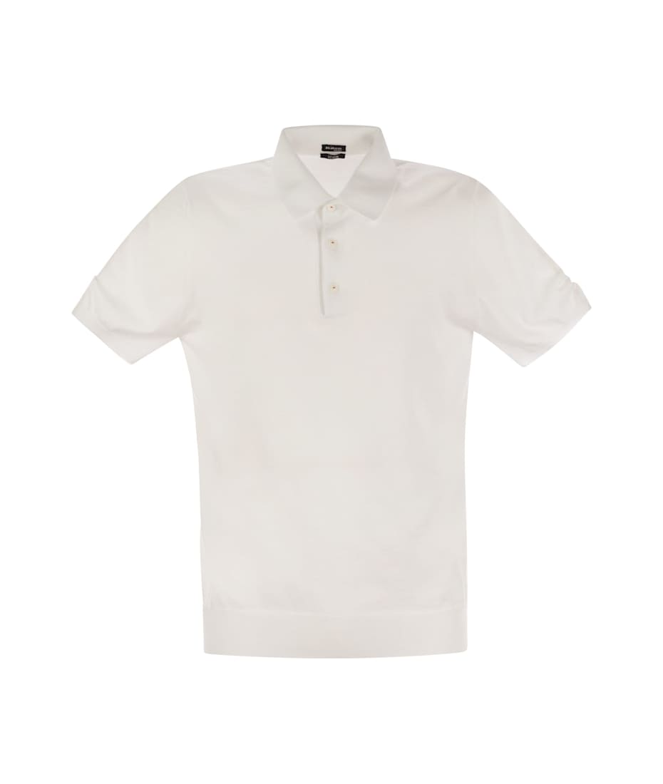 【送料&関税込】Kiton Short-sleeved Cotton Polo Shirt Kiton Short-sleeved Cotton Polo Shirt | italist
