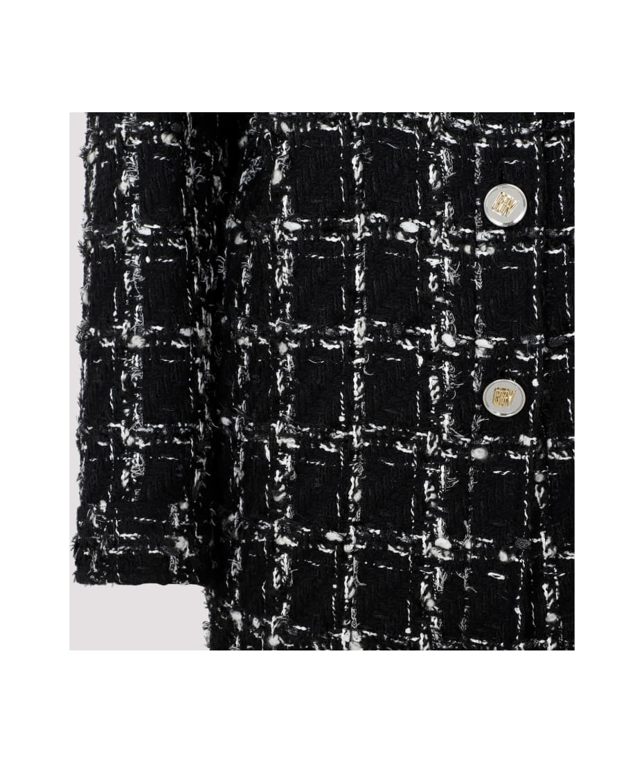 Giambattista Valli Checked Bouclé Coat | italist