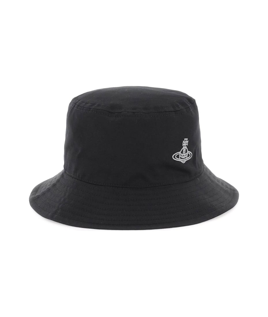 Vivienne Westwood Bucket Hat With Embroidery | italist, ALWAYS