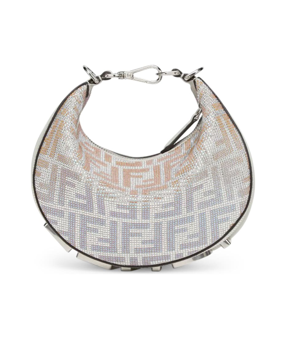 【FENDI】24FW Fendigraphy Mini FFクリスタル＆スタッズ バッグ Mini Crystal Fendigraphy | italist