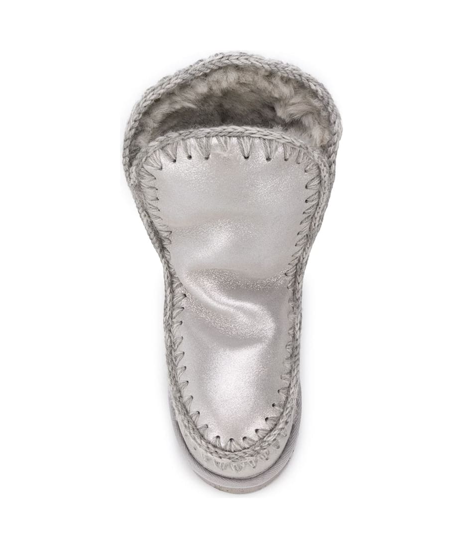 【関税&送料込】Mou Boots Silver Mou Silver Boots Women | italist