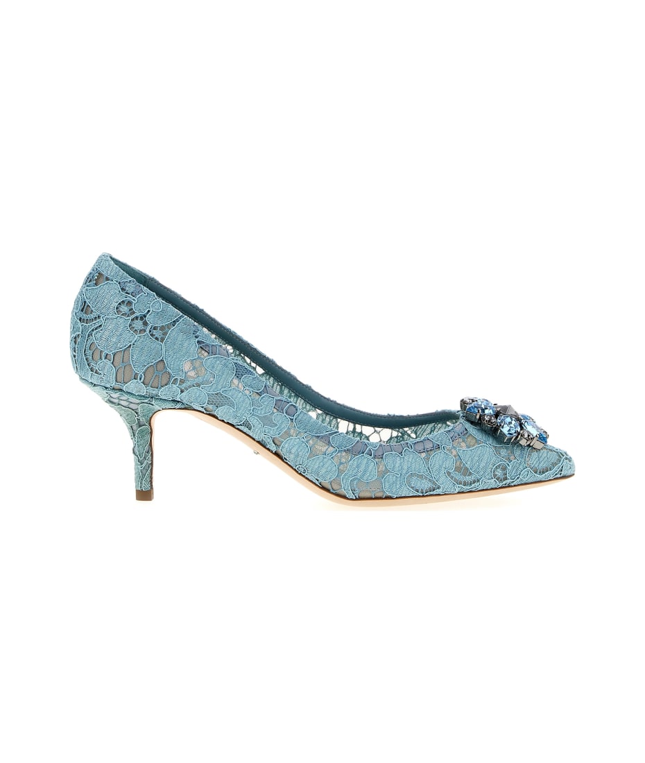 【関税＆送料込み】Dolce & Gabbana Lace Rainbow Pumps With P00961580.jpg
