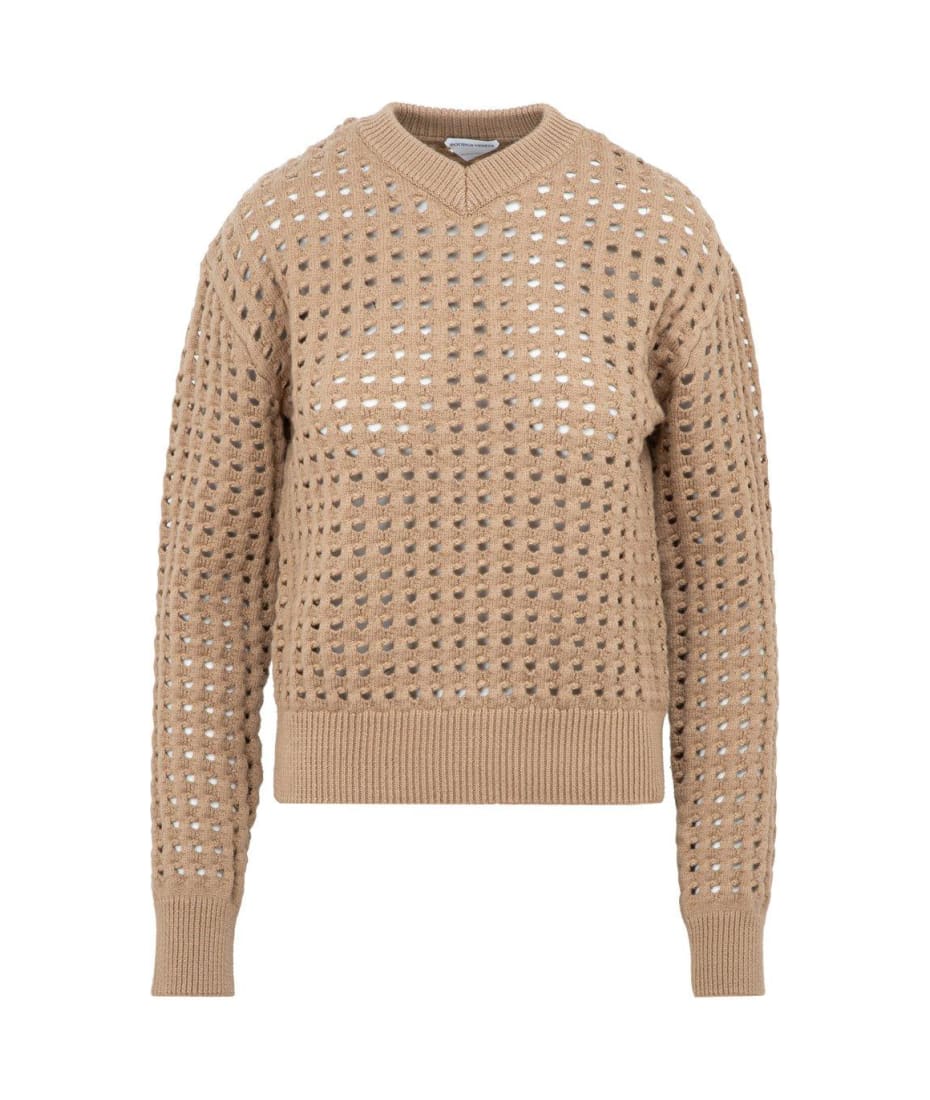 Bottega Veneta Open Knit Sweater | italist Bottega Veneta Open Knit Sweater | italist