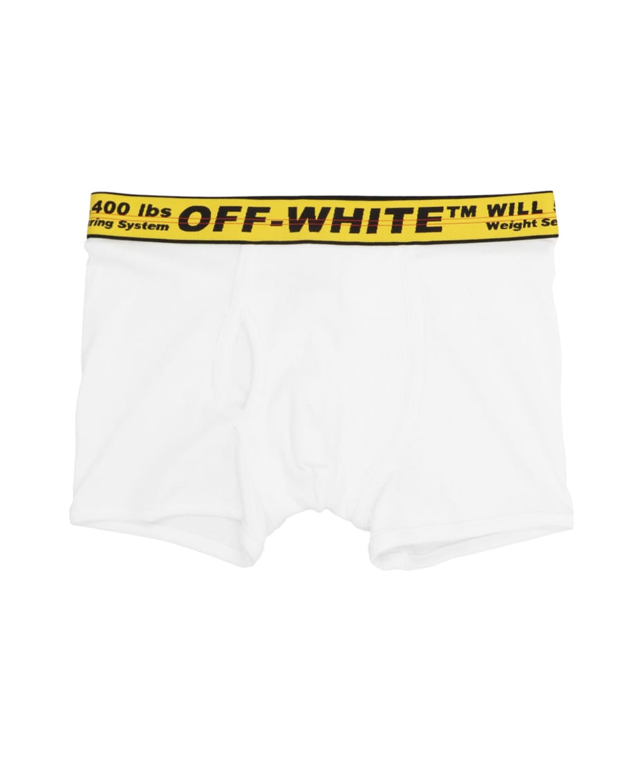 Off-White Logo Boxer Pack Of 3 - White