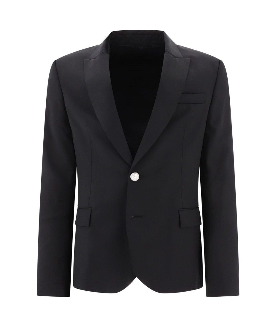 Balmain Flap-pocketed Single-breasted Blazer | italist