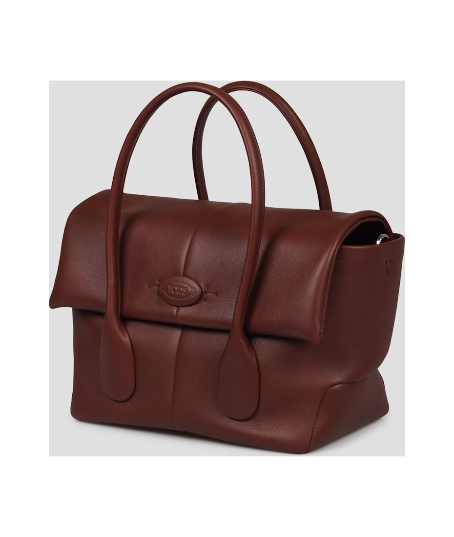 【TOD'S】DI BAG REVERSE MINI Tod's Di Bag Reverse in Pelle Mini NERO Donna