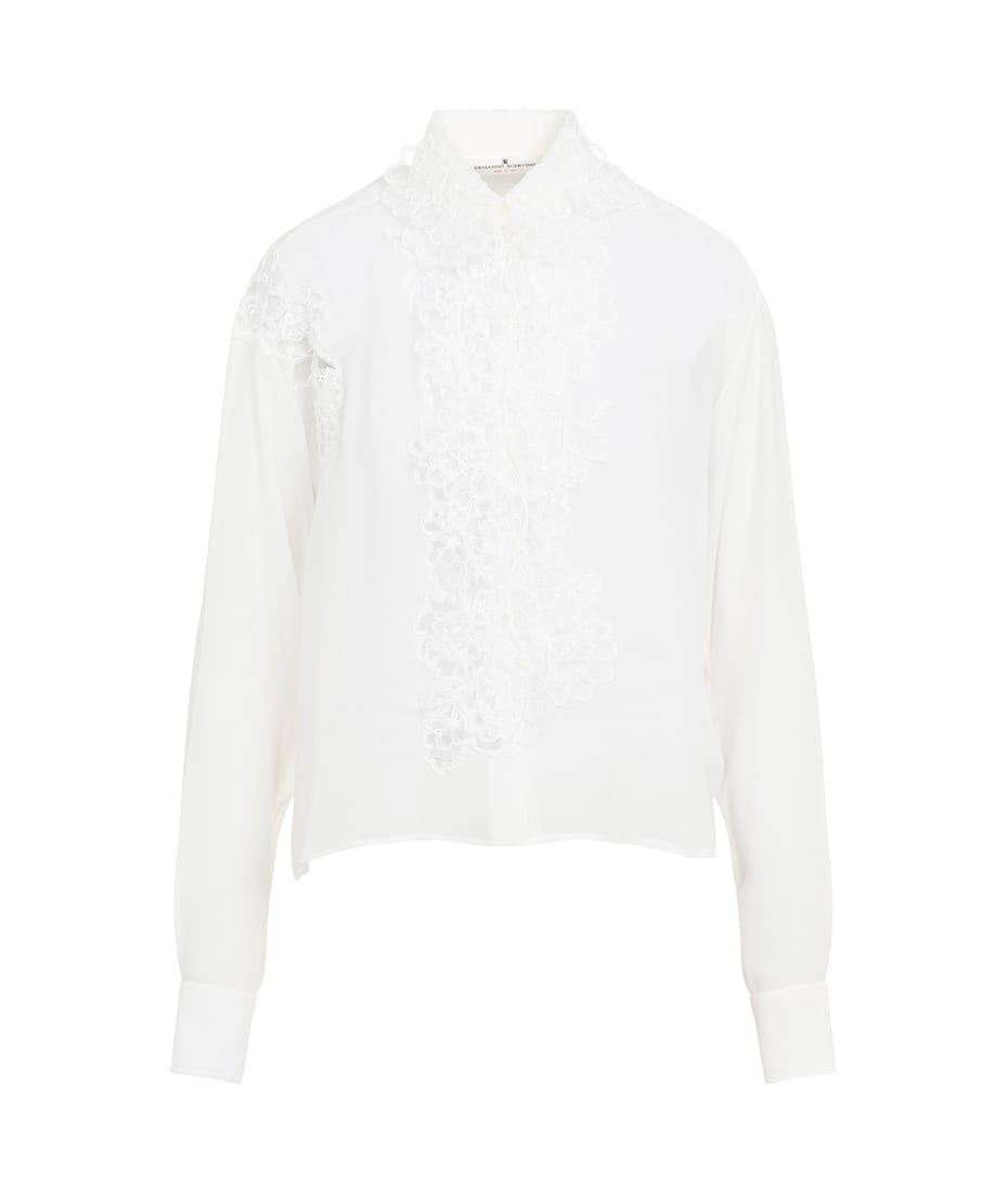 Tシャツ・カットソー ERMANNO SCERVINO Women Tops D462K405 FKE 10602 White D472K325VKX-10602-01.jpg?v=