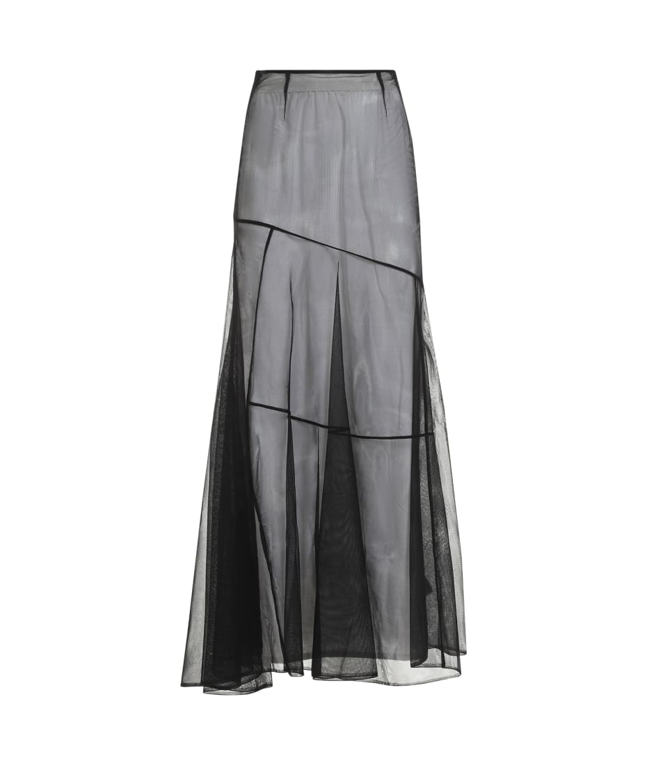 Simone Rocha Sheer Bias Cut Skirt italist